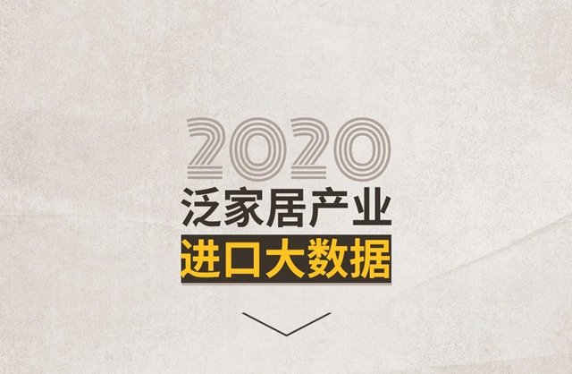 2020中国泛家居产业进出口大数据报告