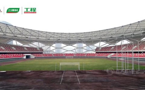 一筑一风景丨三棵树再造标杆工程——枣庄市体育中心