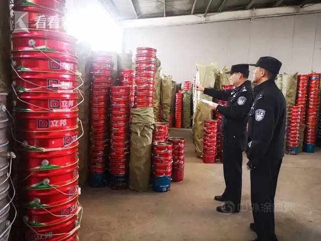 上海警方捣毁制售假冒知名品牌油漆跨省犯罪团伙