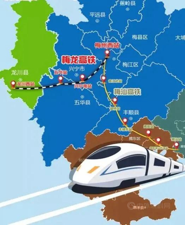 凯伦股份中标梅龙高铁！梅州加入大珠三角经济圈
