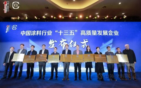 大宝漆荣获中国涂料行业“十三五”高质量发展企业奖项