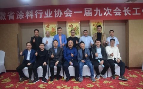 安徽省涂料行业协会第一届九次会长工作会议顺利召开