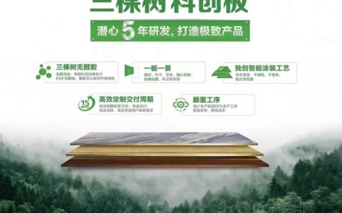 三棵树科创板亮相2021金采供应链合作大会