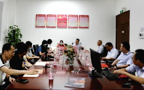 百得胜公司一行来展辰新材参观交流