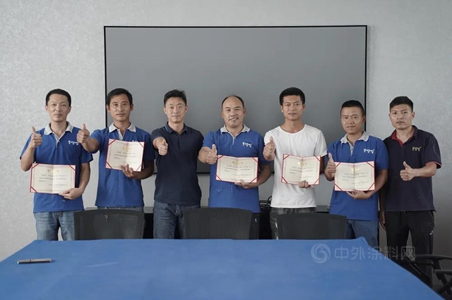 卡百利工艺培训第6期：又一批师傅顺利结业啦！