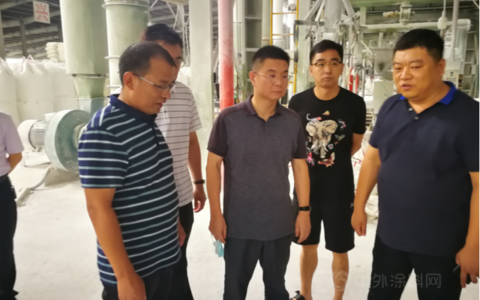 海城市市长杨野一行莅临海城新广源公司考察调研