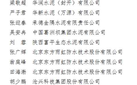 咱们的工匠有力量！东方雨虹五位选手获评“全国技术能手”