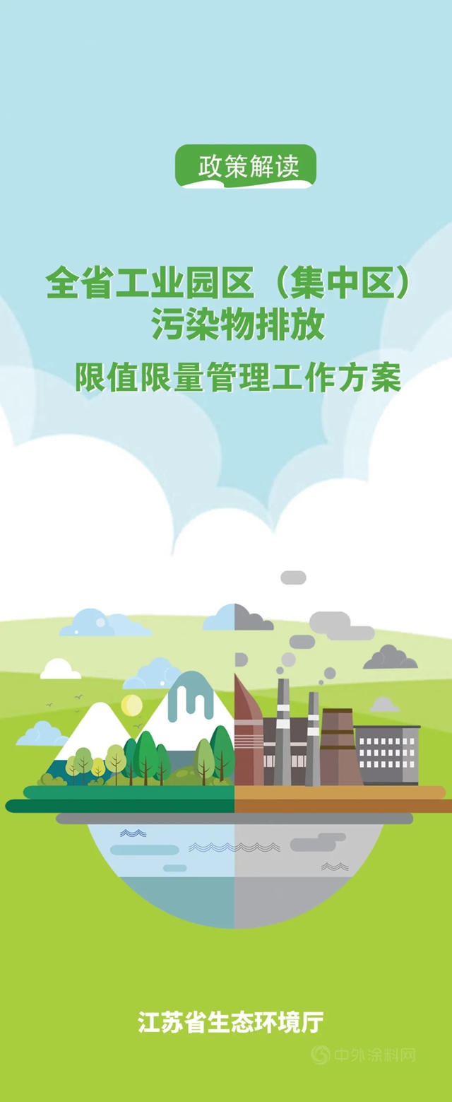 江苏省工业园区（集中区）污染物排放限值限量管理新要求