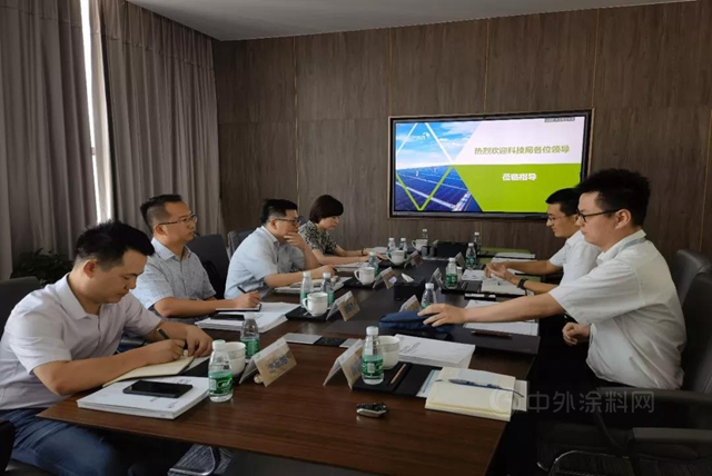标杆凯伦 | 吴江区科技局局长朱国华一行莅临高分子产业园参观调研