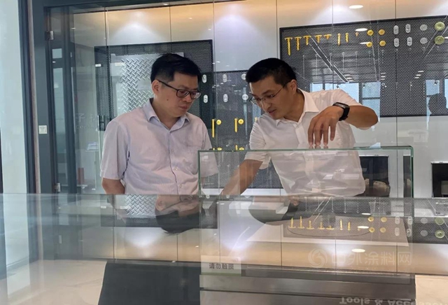 标杆凯伦 | 吴江区科技局局长朱国华一行莅临高分子产业园参观调研