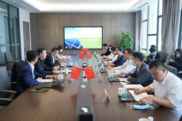 北海市委常委陆海生一行莅临凯伦高分子建材产业园参观调研