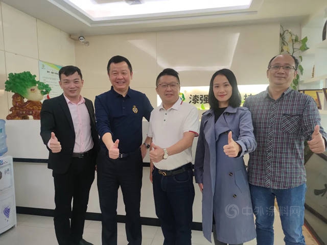 顺德涂料商会方昕会长走访理事单位绿色大地、漆强化工、金涂宝、汀徳丽色彩、佳润士