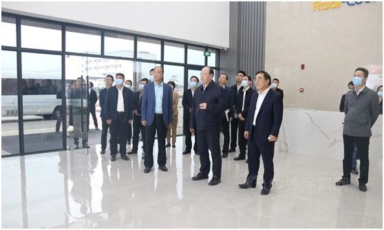 坚定绿色发展道路  促行业高质量发展 浙江省委常委、宁波市委书记彭佳学一行调研 我协会会员单位——宁波瑞凌新能源科技有限公司
