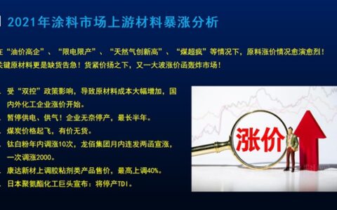 “涨”字当头，“涨”声依旧！涂料又涨一轮会带来哪些影响？