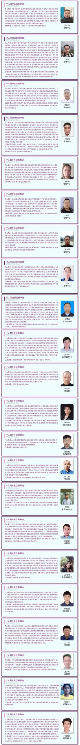 美涂士优秀标杆第三季度绩优人员高光展示