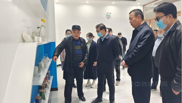 中国地质大学成金华教授深入南召新广源调研