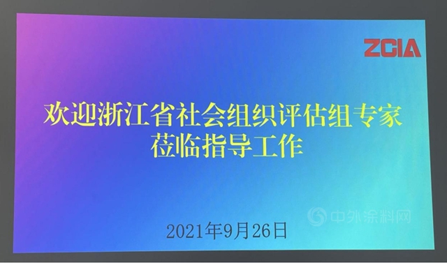 浙江省涂料工业协会荣获4A级社会组织