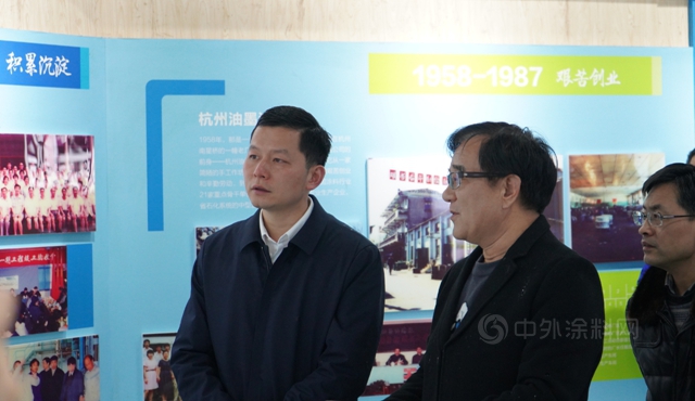 德清县委副书记、政法委书记王剑峰一行莅临大桥油漆走访送服务