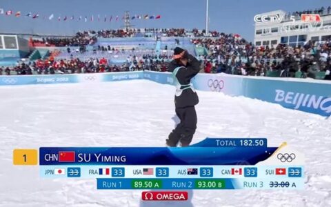 与苏翊鸣、谷爱凌夺冠辉映，谁刷靓了雪飞天的“大烟囱”？