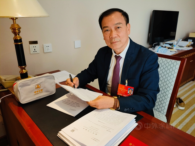 全国人大代表、千色花董事长黄达昌：明确低VOCs含量涂料定义，助推涂装制造源头减排