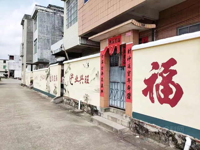 瓦科公司以品牌践行乡村振兴，创意墙绘助力美丽乡村建设