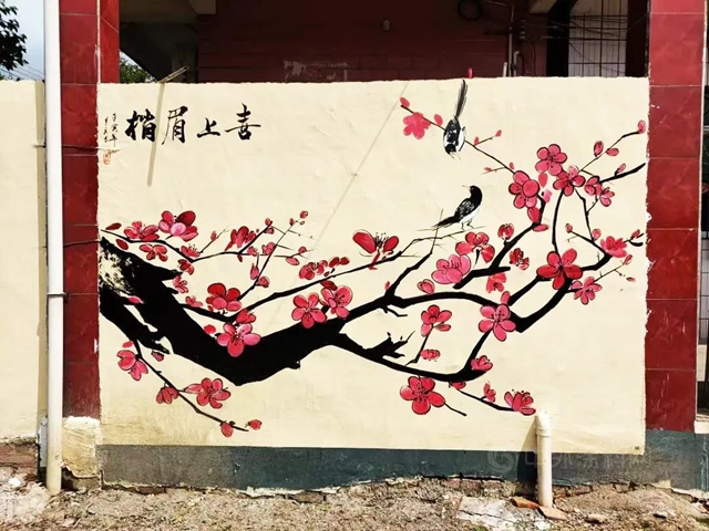 瓦科公司以品牌践行乡村振兴，创意墙绘助力美丽乡村建设