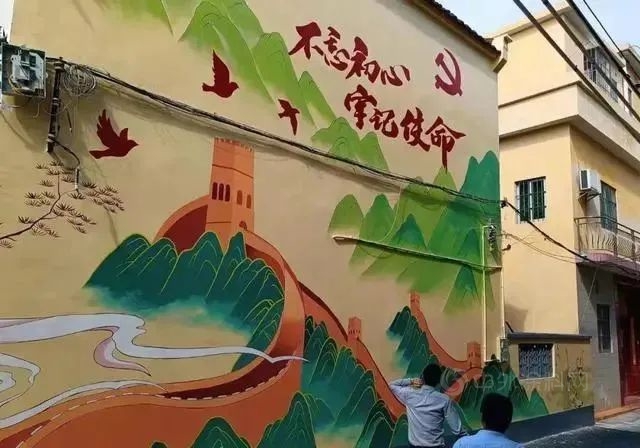 瓦科公司以品牌践行乡村振兴，创意墙绘助力美丽乡村建设