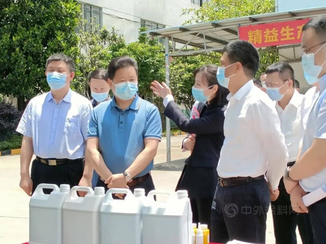 清远市政府领导一行视察调研英德科迪