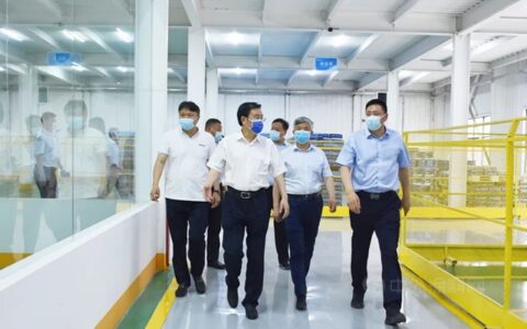 商丘市人大常委会副主任、市总工会主席姬脉常一行莅临洁士美调研指导