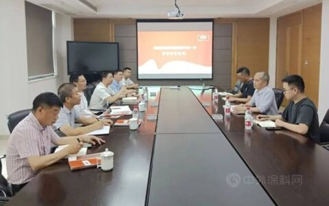 临海市委常委、纪委书记潘江波带领团队来志强涂料上门送温暖、送服务
