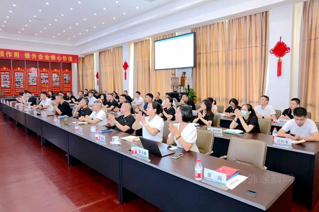 润泰新材料董事长张世元精益管理启动会上的讲话