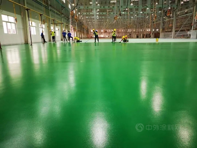 嘉宝莉新能源行业地坪解决方案，助力比亚迪新工厂项目建设！