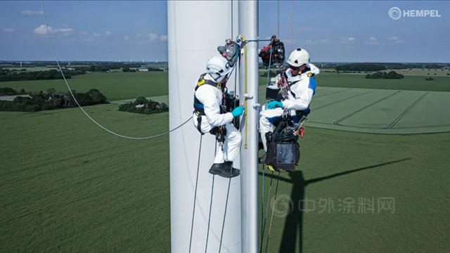 海虹老人推出首款风机叶片前缘保护涂料