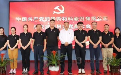 润泰新材料股份党总支成立