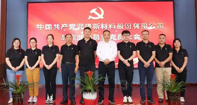 润泰新材料股份党总支成立