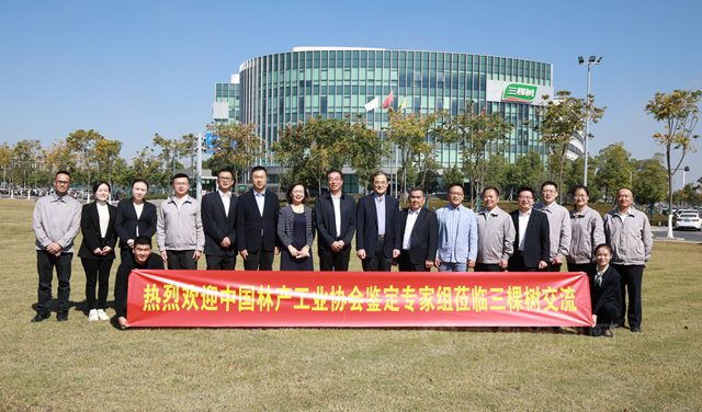 三棵树小森绿芯胶获评“国际先进水平”，中国林产工业协会新产品鉴定会圆满举办