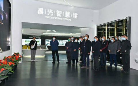 常州市副市长夏思军一行莅临晨光集团参观调研！