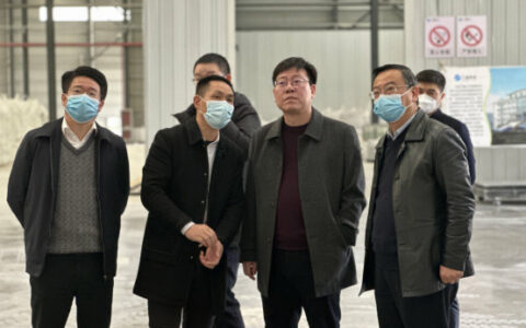 江西省工信厅副厅长谢志锋莅临江西广源（藤田工厂）调研考察