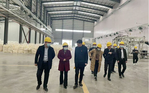 江西省委编办副主任廖涛莅临江西广源（永丰藤田）工厂调研