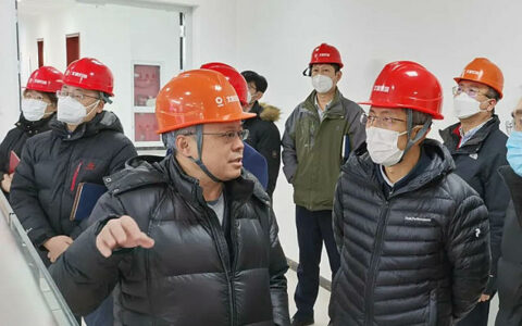 天津市经开区党委常委马建军同志及管委会领导一行对北新灯塔南港工业基地进行现场调研