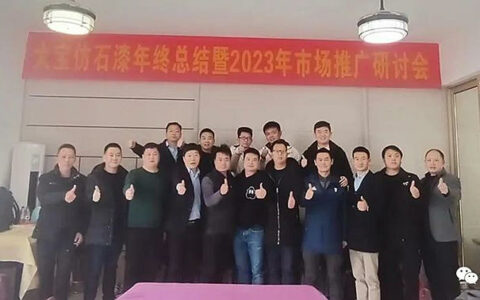 大宝仿石漆2023市场推广研讨会圆满举行