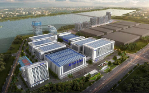 洲明科技LED显示屏显示照明生产项目开工