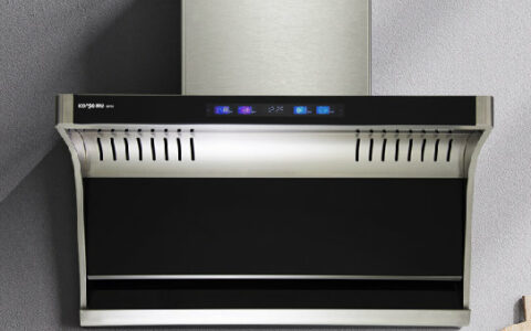 康星大吸力智清洗烟机B765 | 智能免清洗，爆炒无油烟