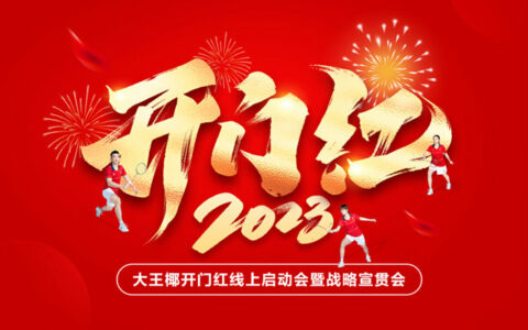 大王椰2023开门红线上仪式顺利启动！