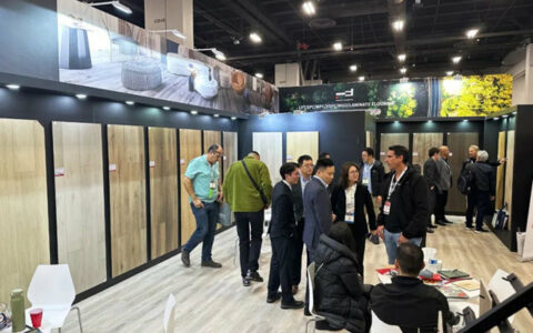 荣登地板2023再登美国拉斯维加斯国际地材展