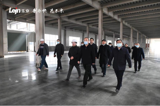 安庆市委书记张祥安莅临乐京新能源智能家电基地