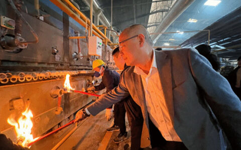 2023 欧福莱.西樵生产基地点火成功
