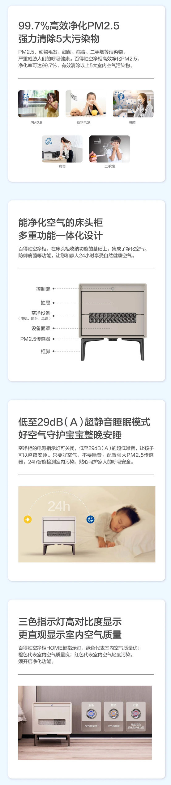 百得胜空净柜，重磅上市！