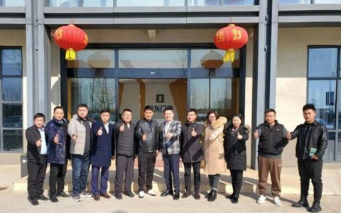 居然之家副总裁携团队莅临天东门窗