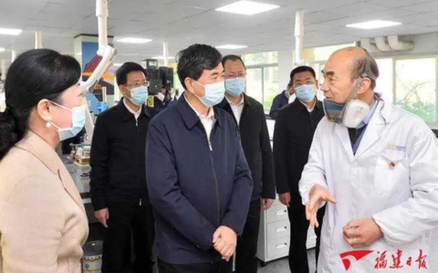 省委书记莅临信和调研，科技创新成就工业涂料单项冠军